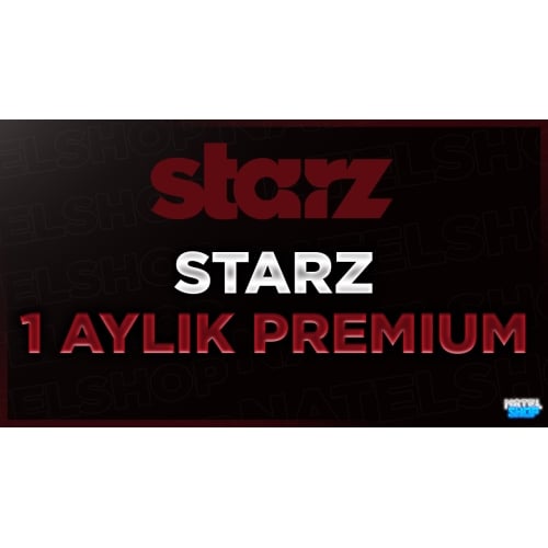  Garantili Starz 1 Aylık Premium + Garanti